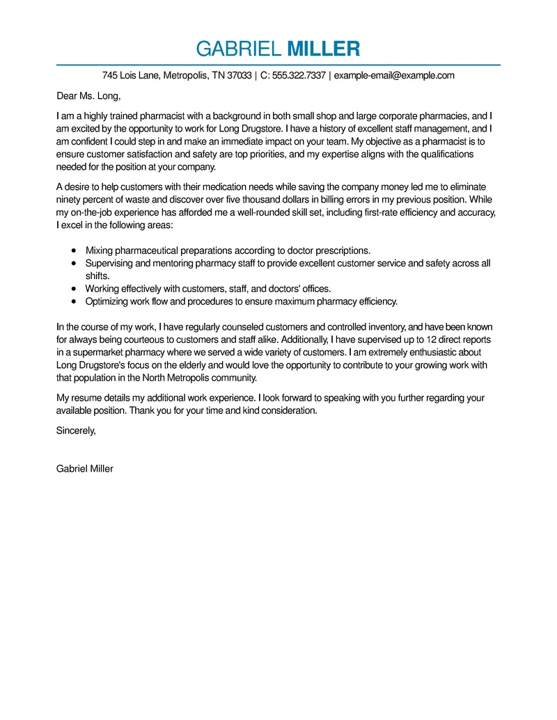 42520 cover letter formatting