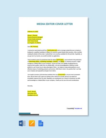 42521 tailoring letter