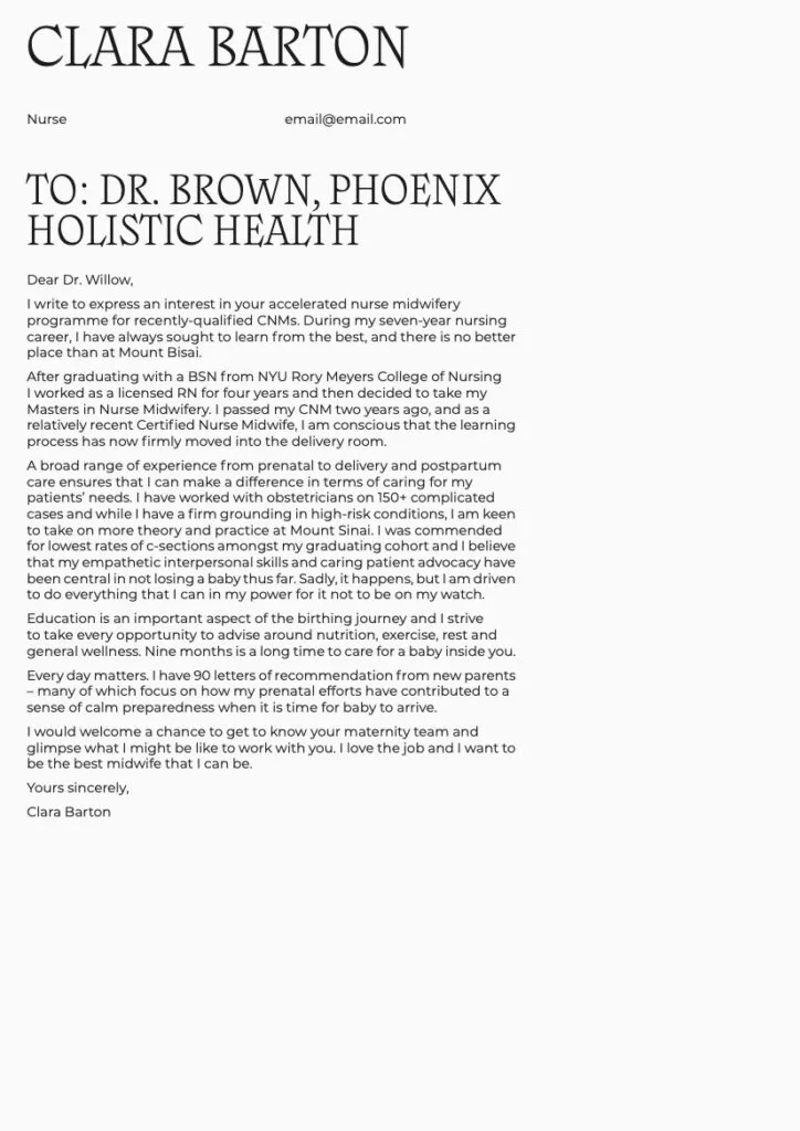 42525 accomplishment focused cover letter