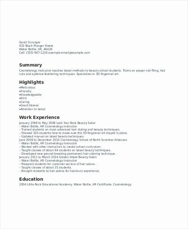 42534 cover letter cosmetology