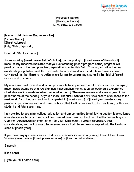 42542 cover letter header example