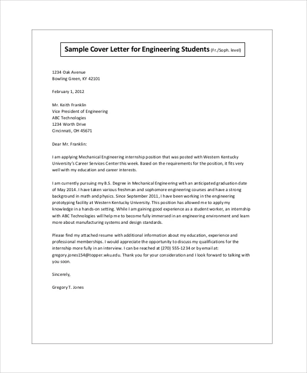 42554 proofreading cover letter