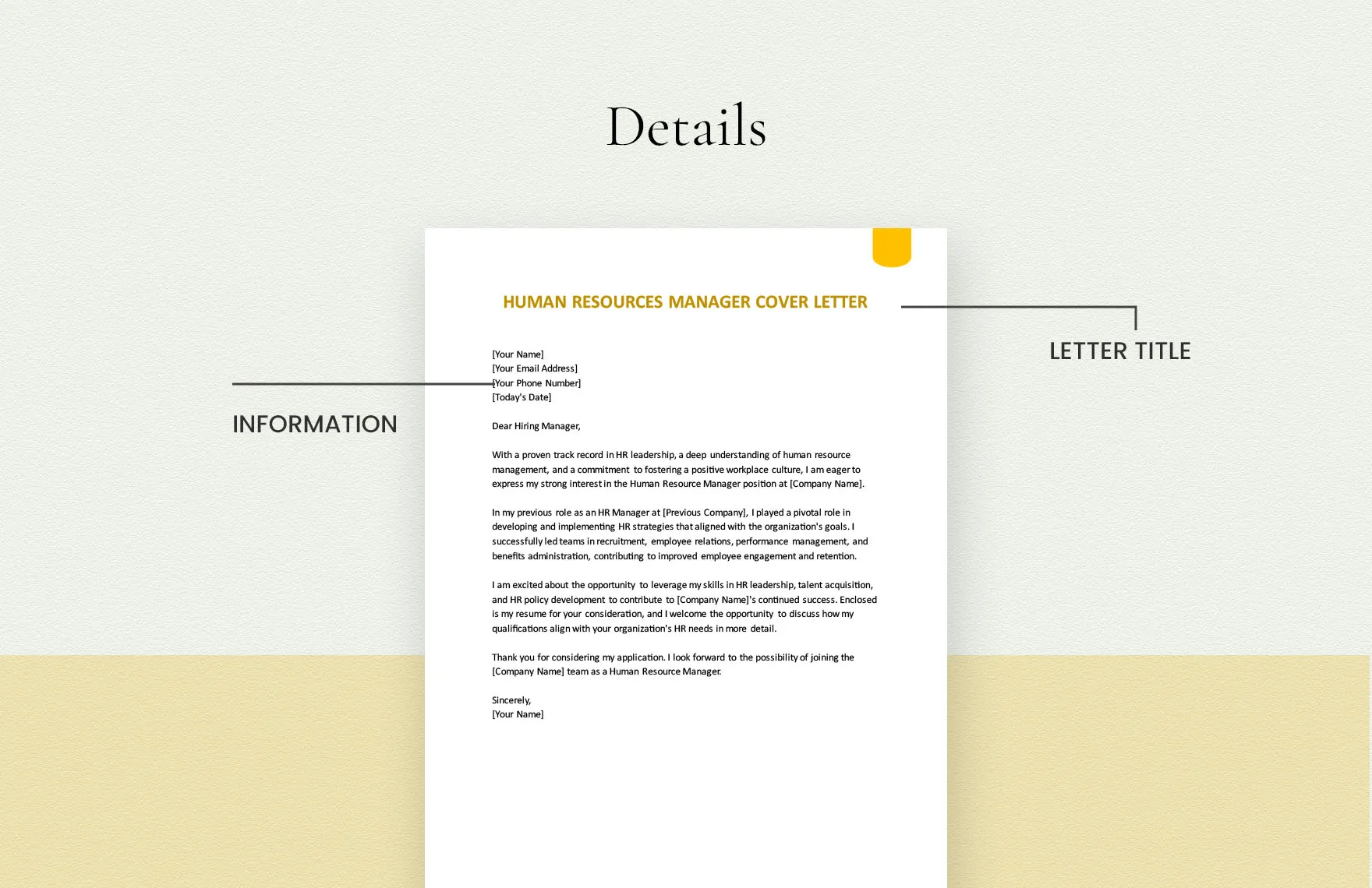 42566 cover letter importance hr