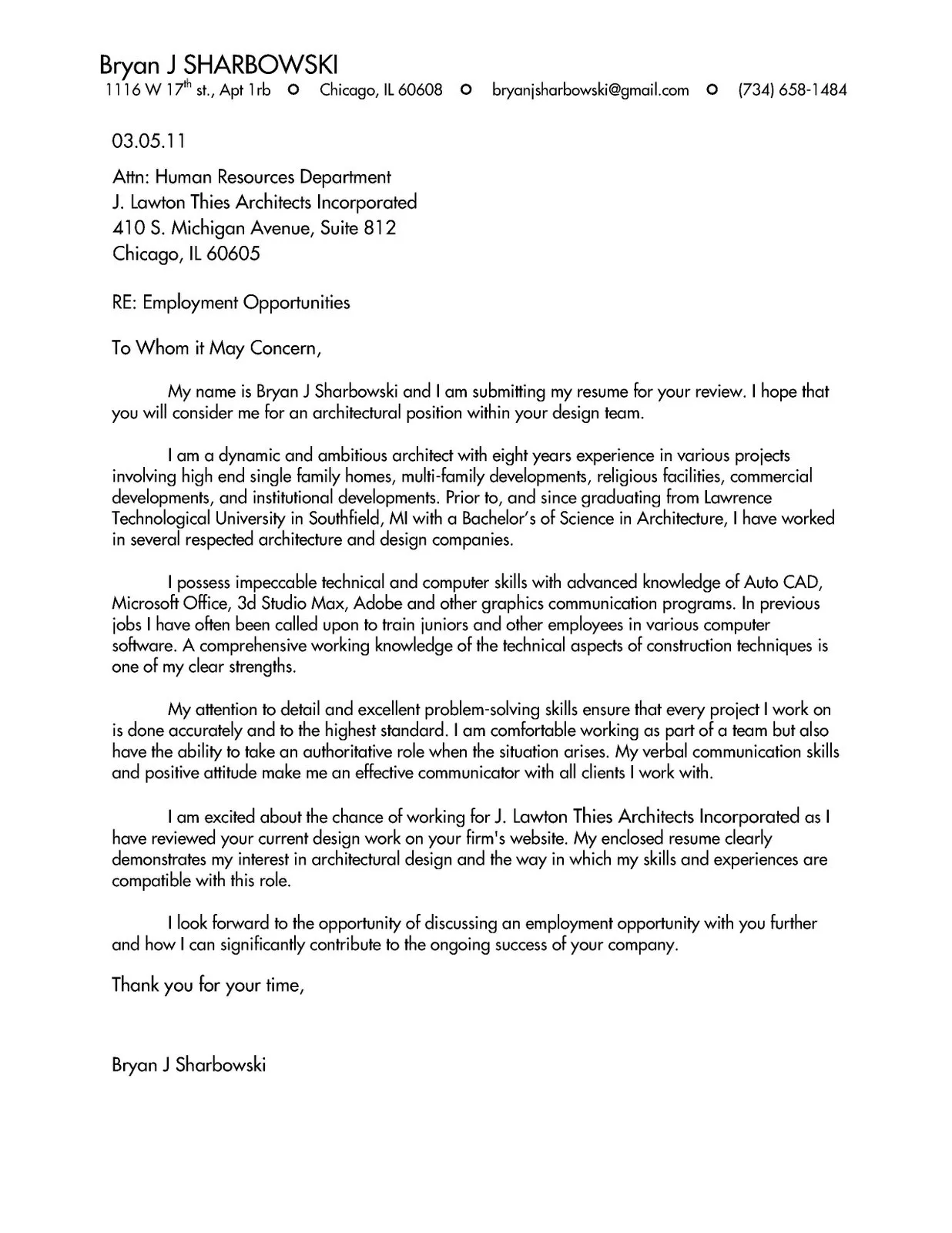 42580 architecture cover letter example 1