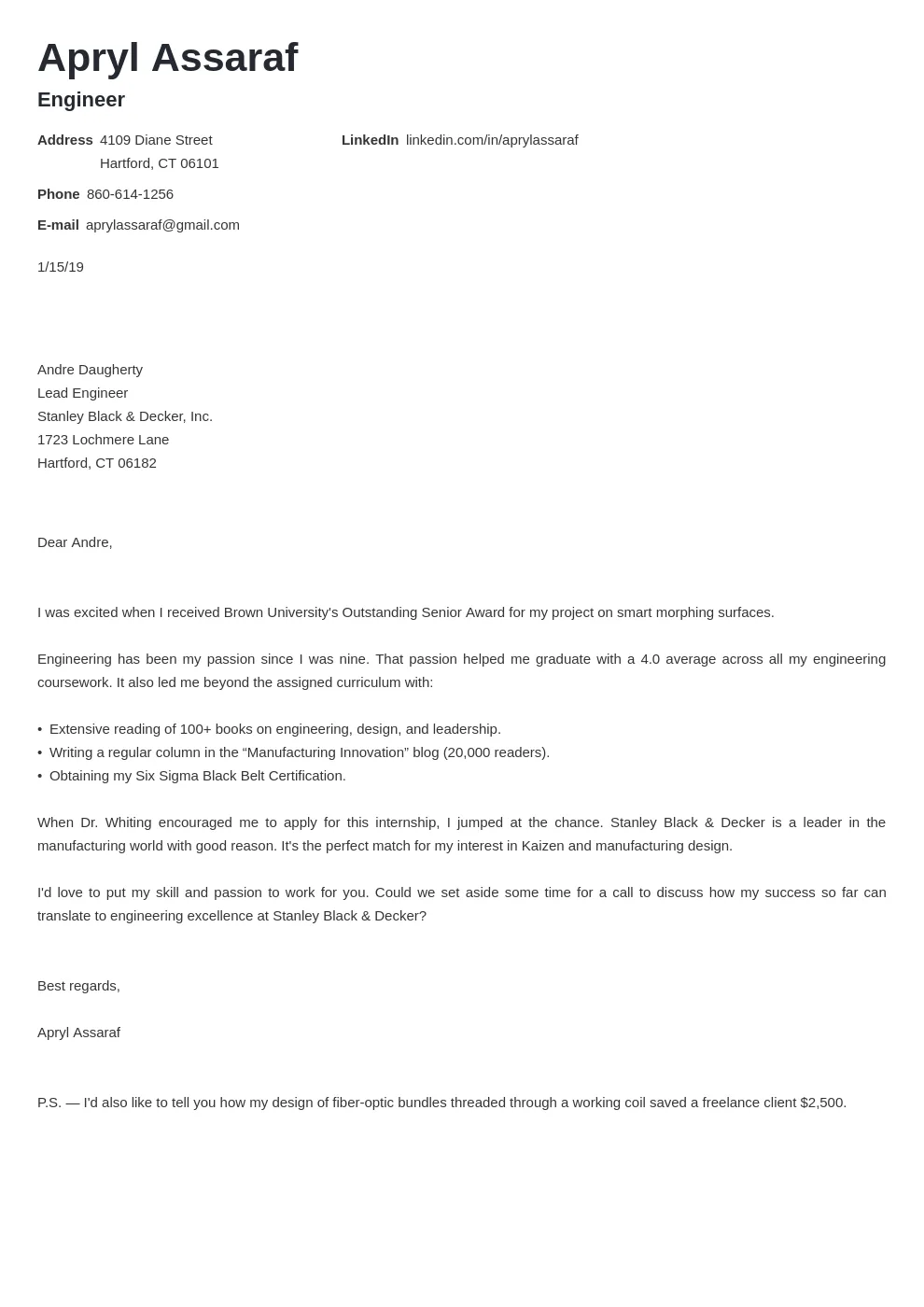 42582 internship application process