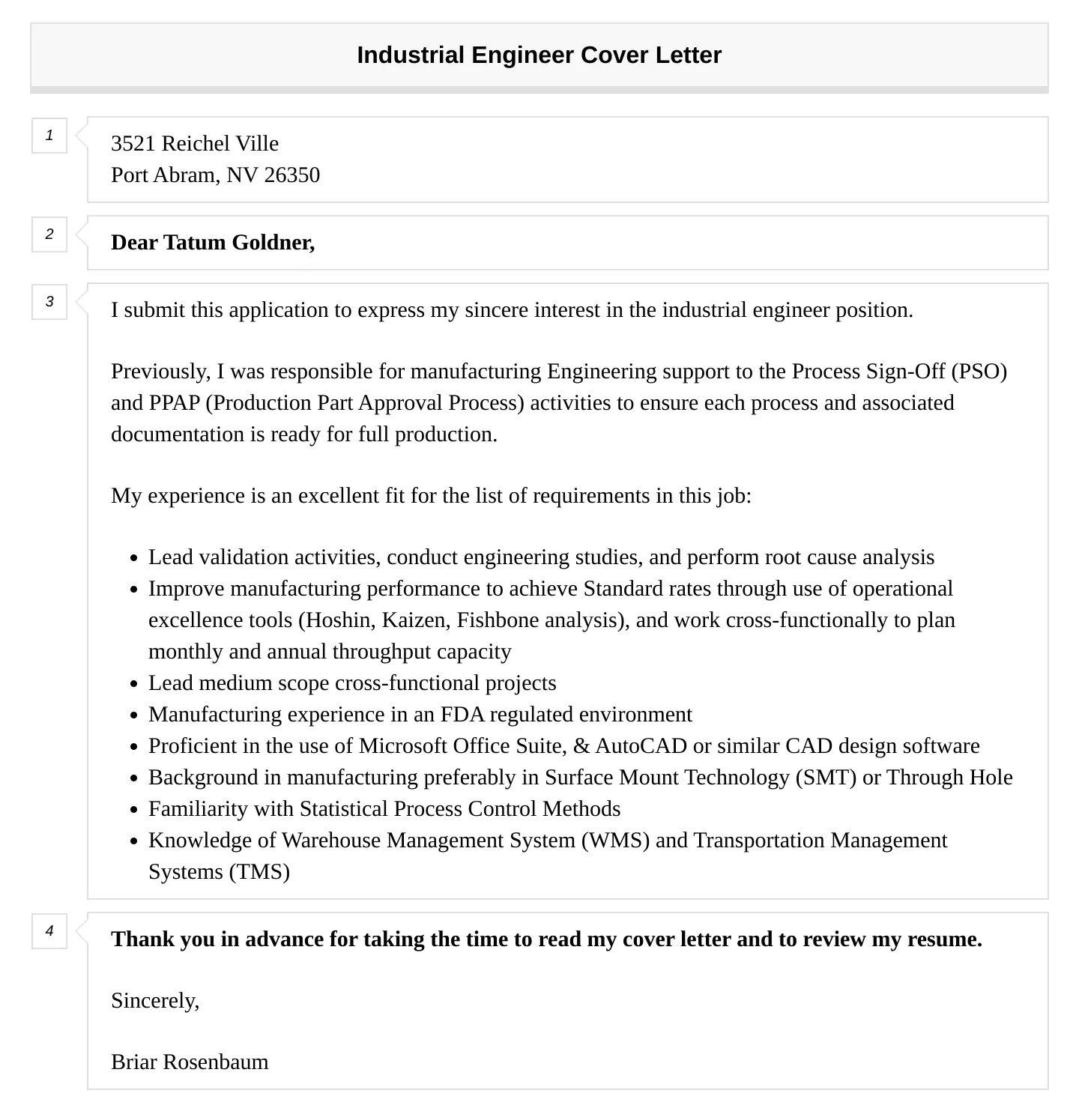 42589 industrial engineer enthusiasm