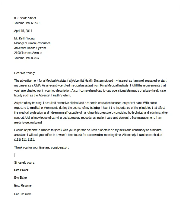 42605 cover letter essential elements