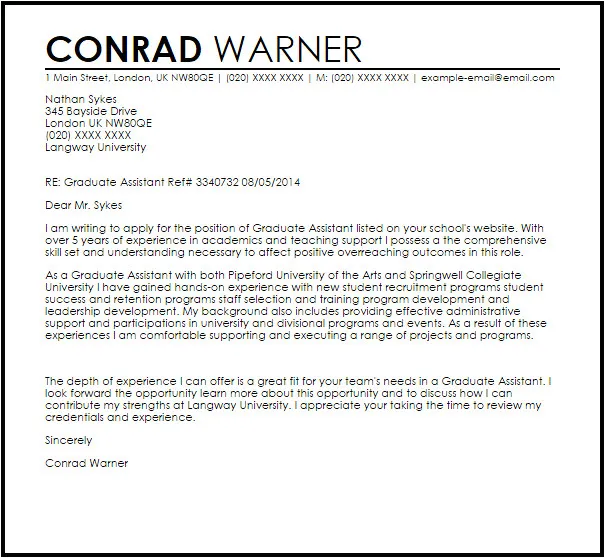 42629 graduate assistant formatting