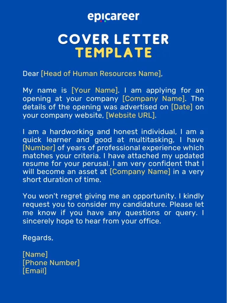 42632 cover letter formatting