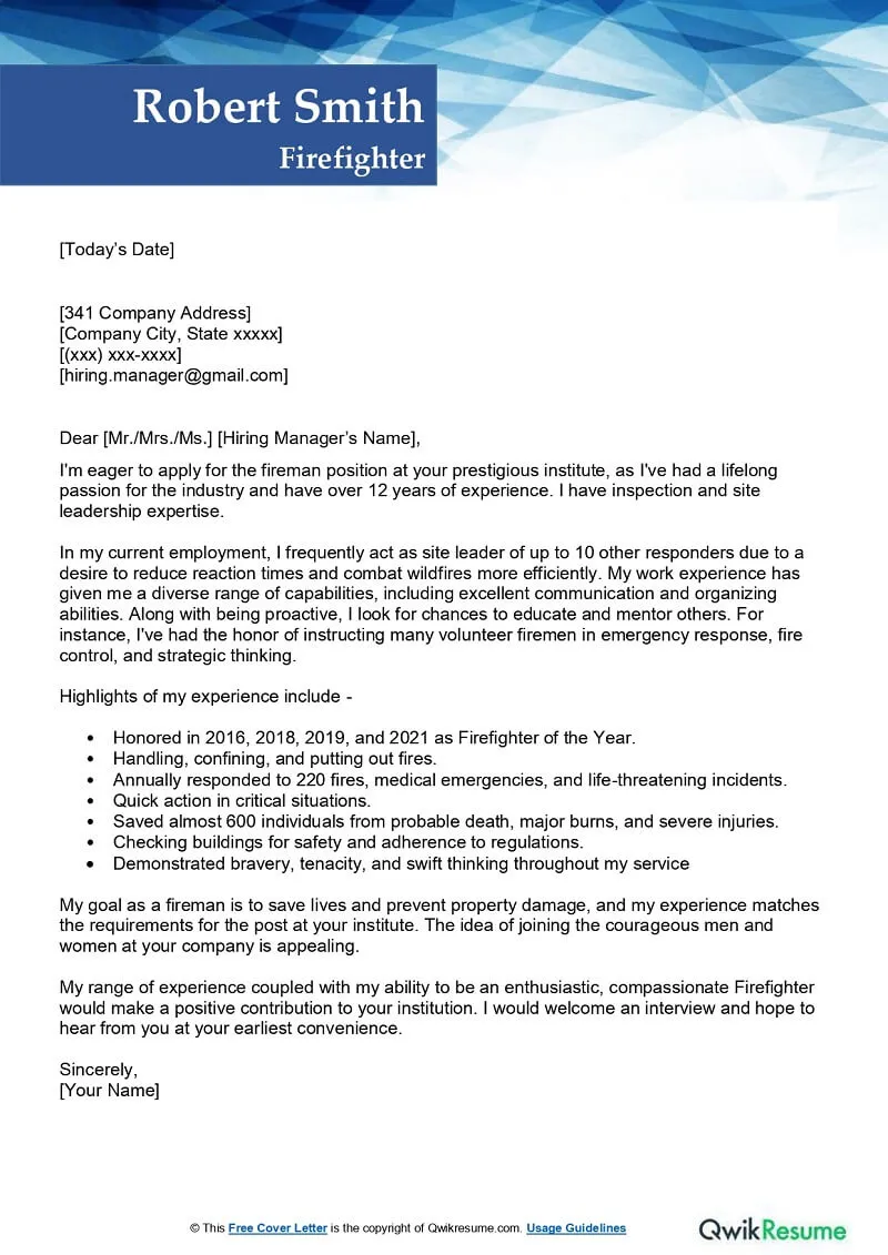 42639 cover letter formatting