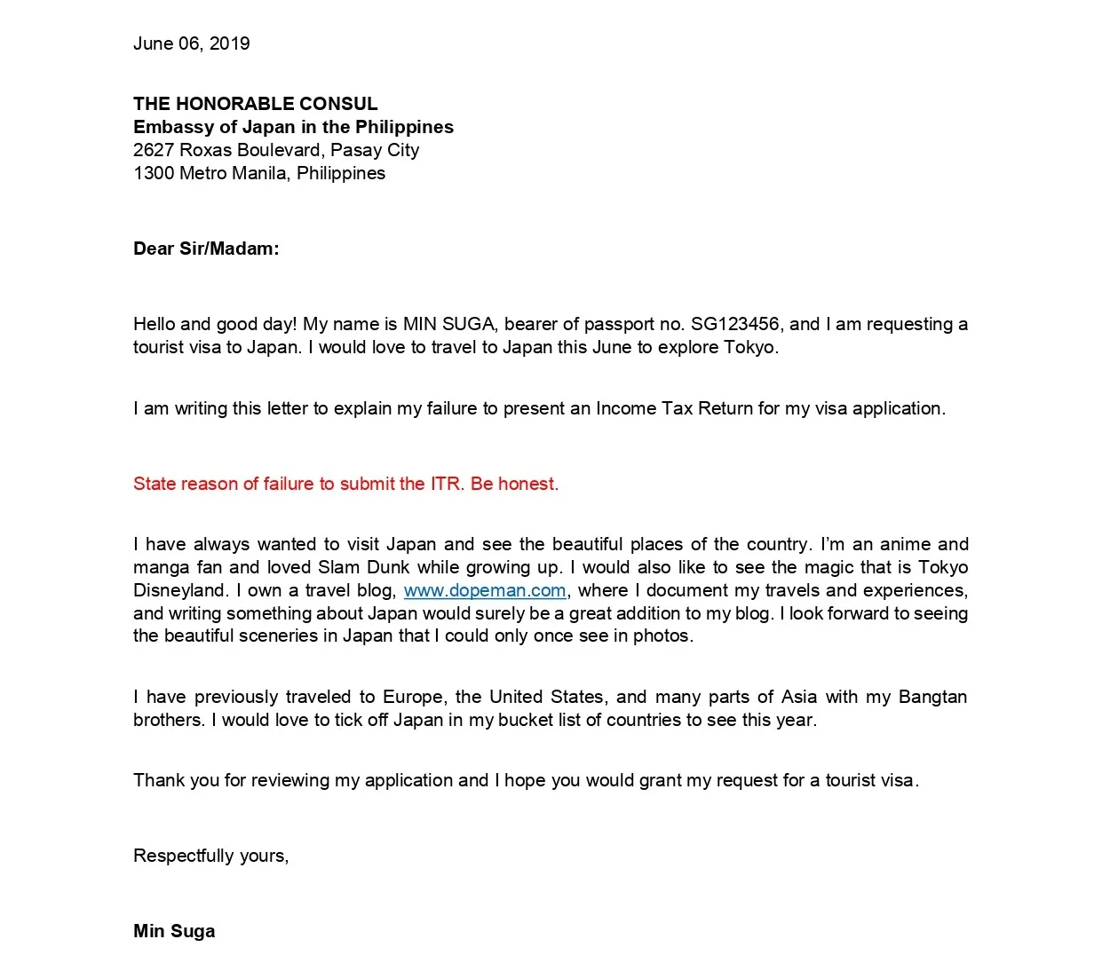 42643 japan cover letter professionalism