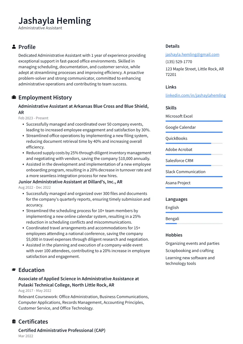 42653 admin cover letter personalize