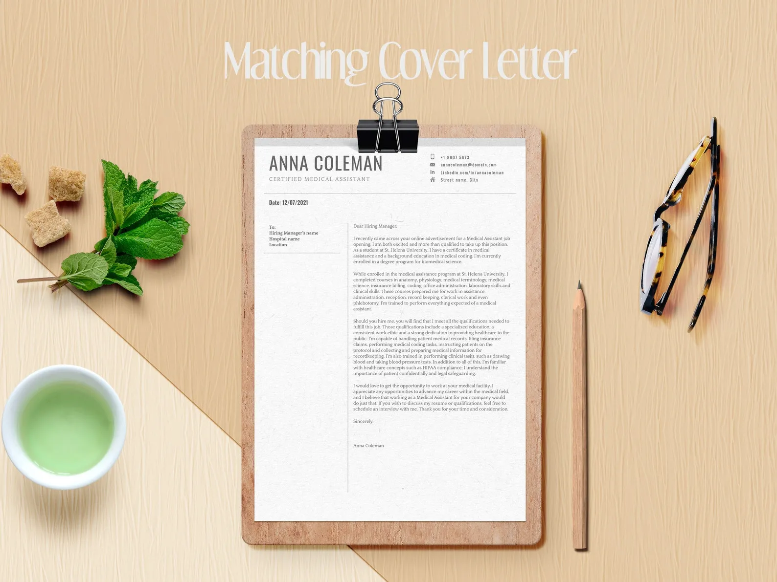 42656 medical cover letter checklist