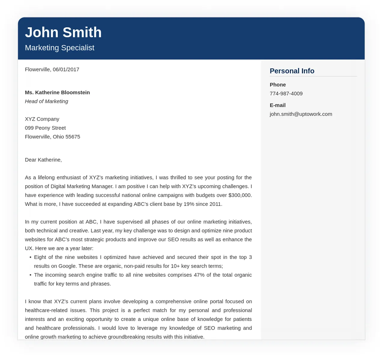 42657 cover letter usa body paragraphs