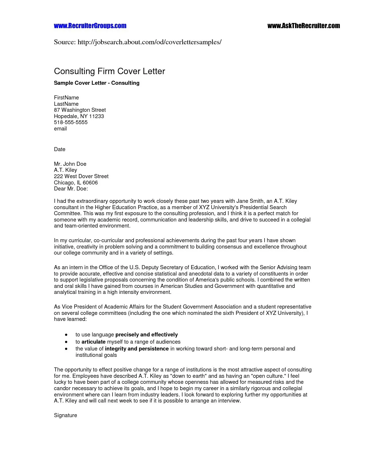 42657 cover letter usa tailoring