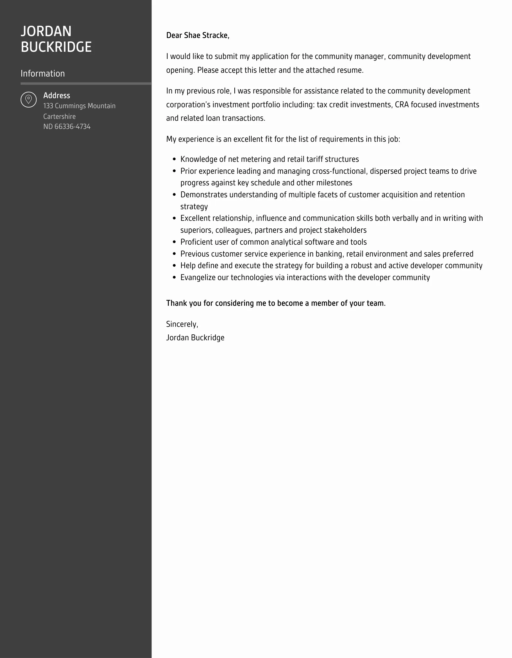 42673 community involvement