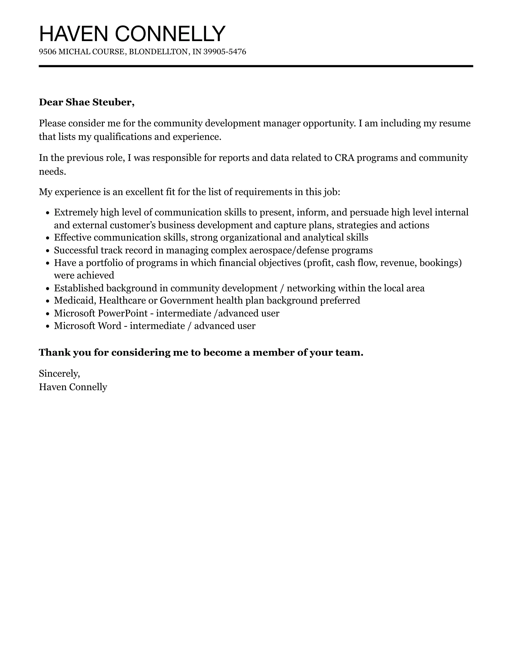 42673 hiring manager