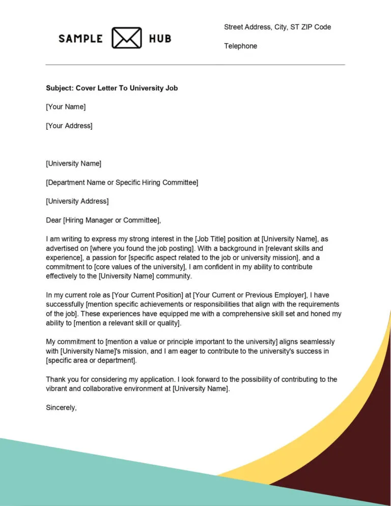 42675 university job cover letter 6