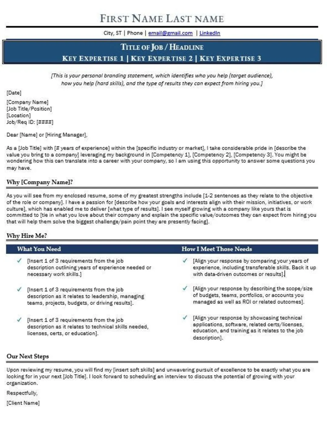 42681 cover letter formatting