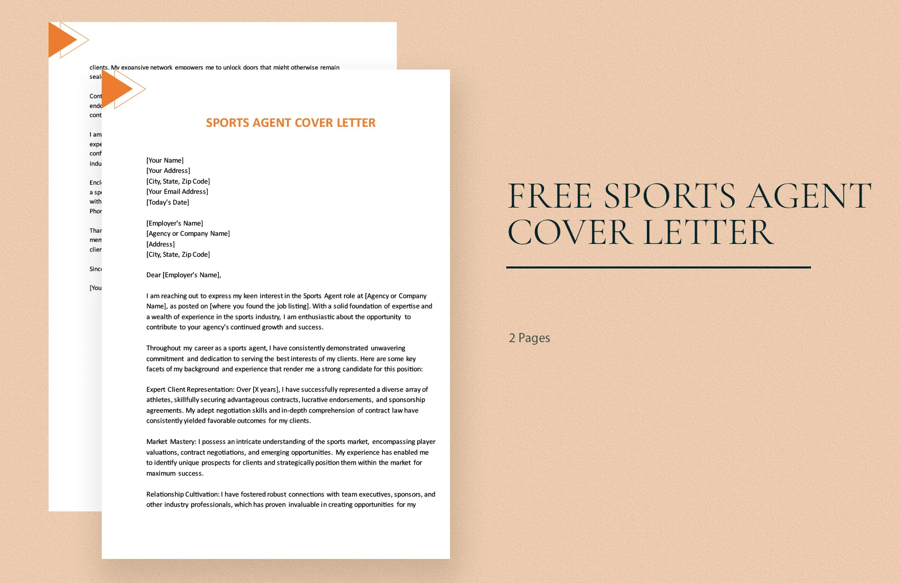 42688 sports industry cover letter