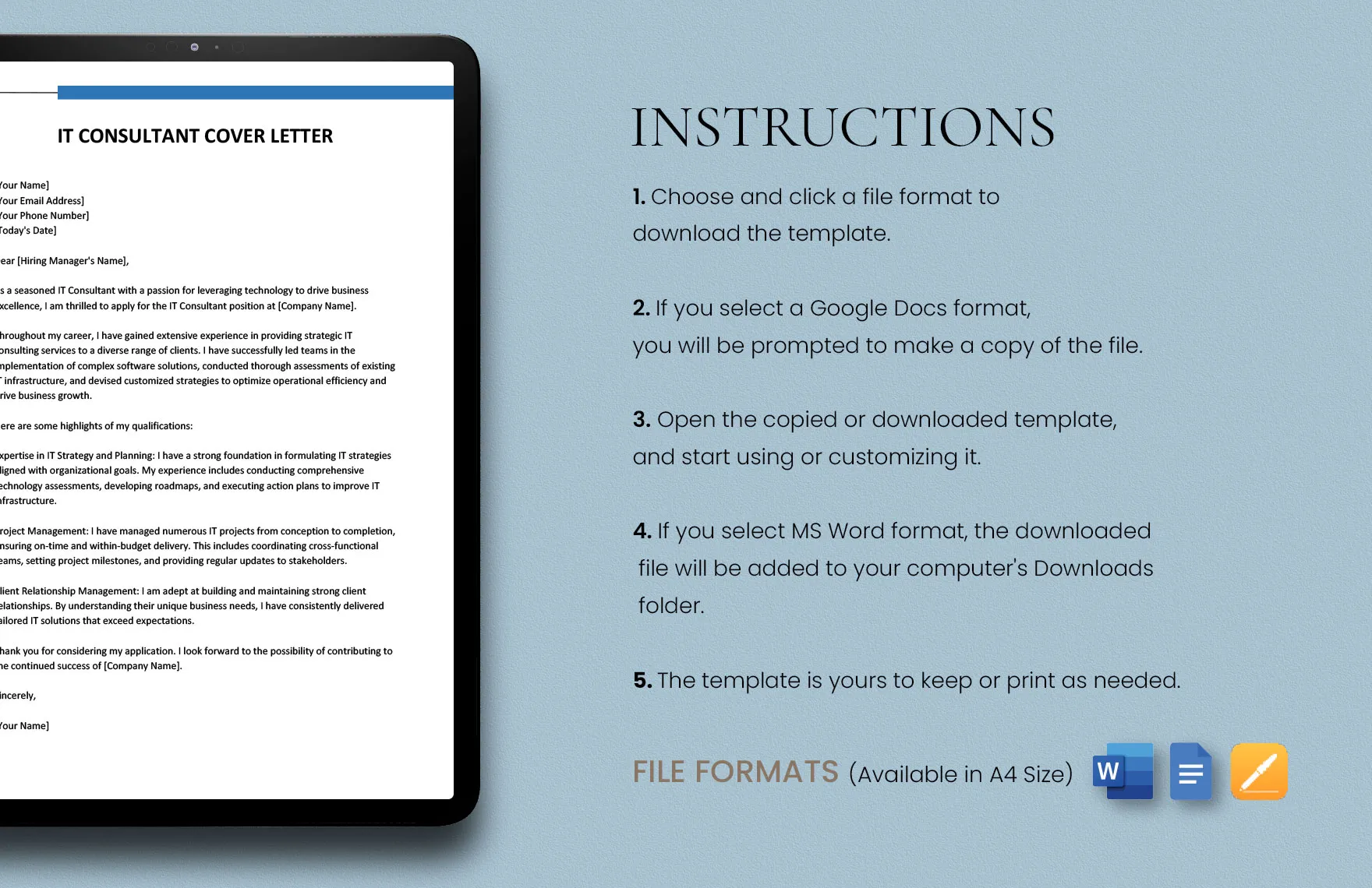 42691 it consultant cover letter achievements
