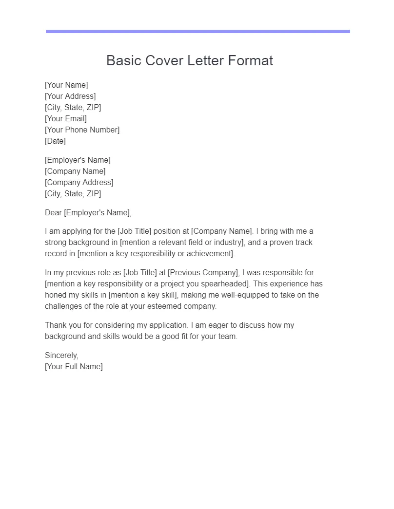 42692 tailoring cover letter