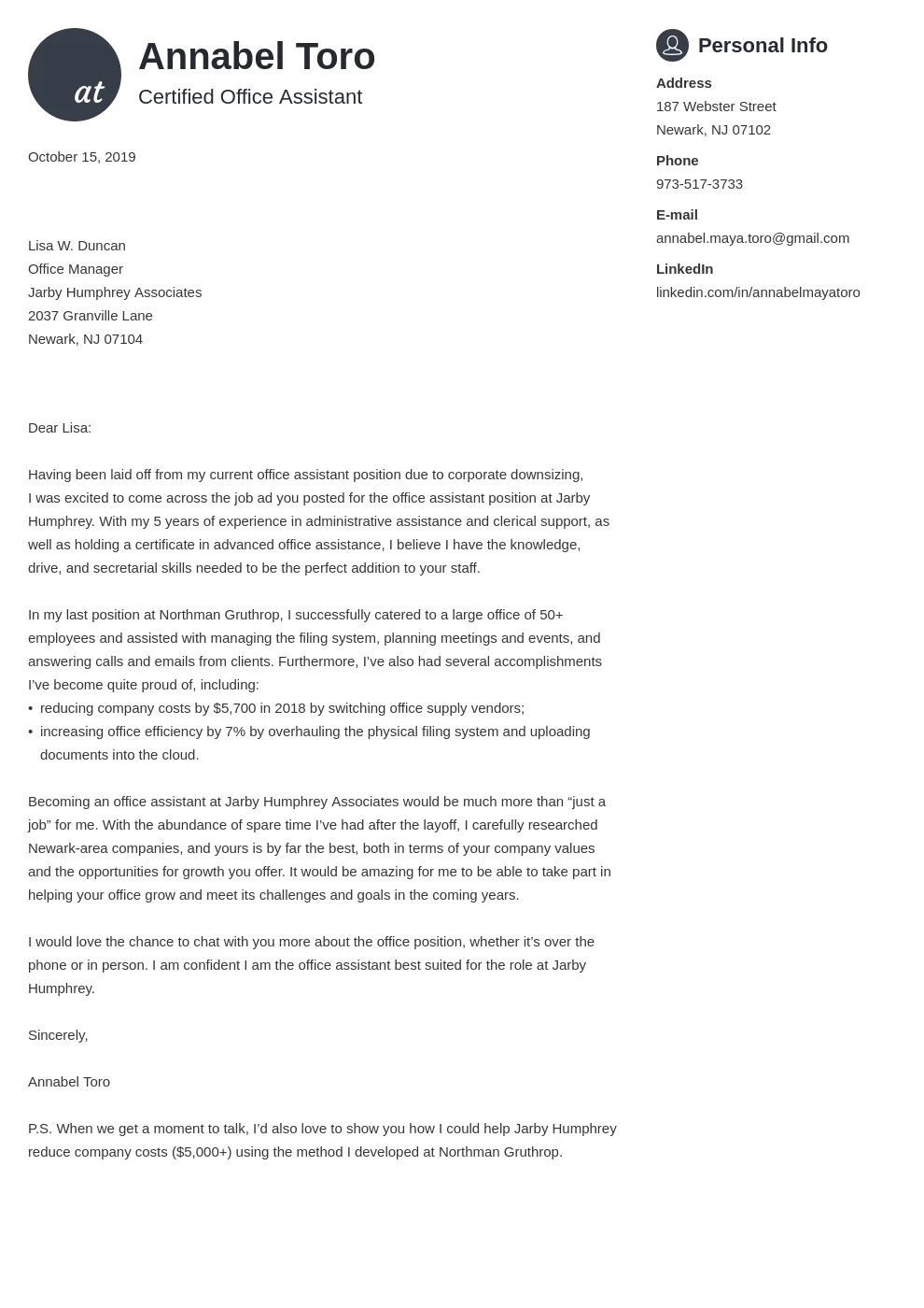 42717 cover letter body