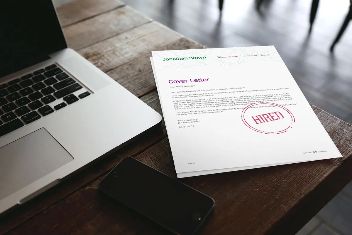 42721 cover letter formatting
