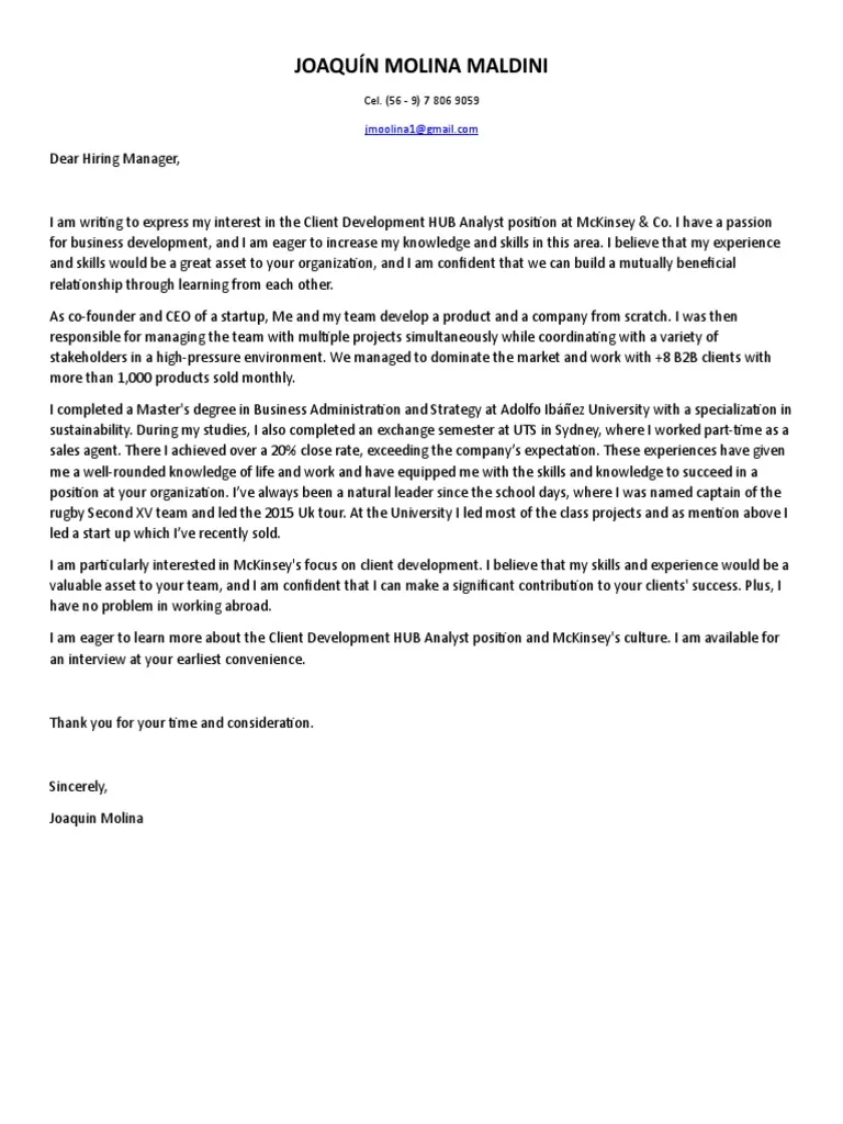 42725 mckinsey values