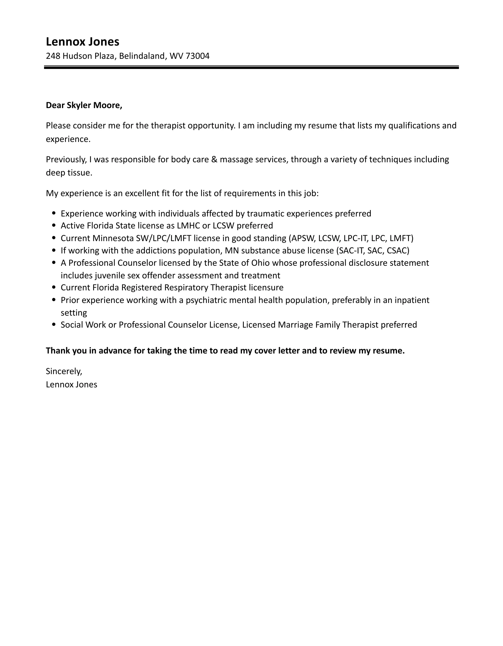 42728 body paragraph example