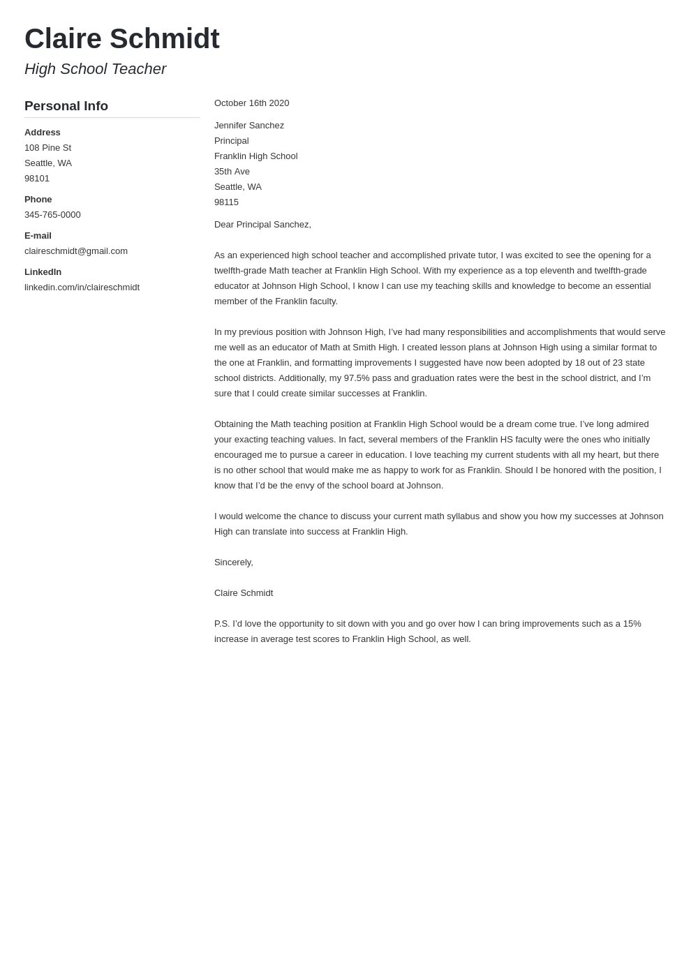 42730 cover letter design
