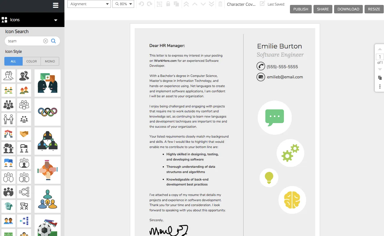 42730 cover letter proofreading