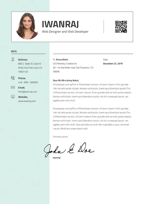 42739 color psychology cover letter
