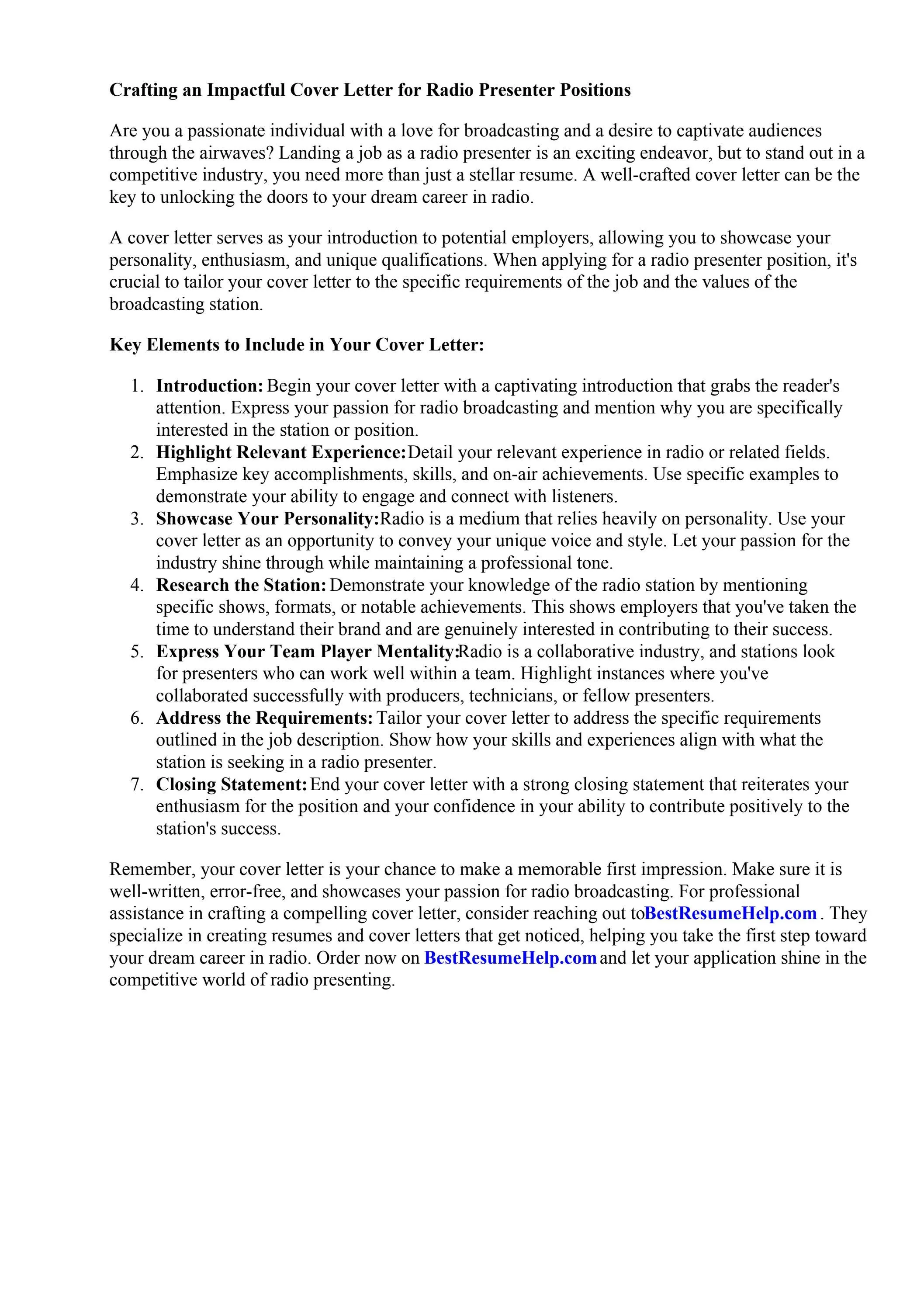 42746 proofreading cover letter