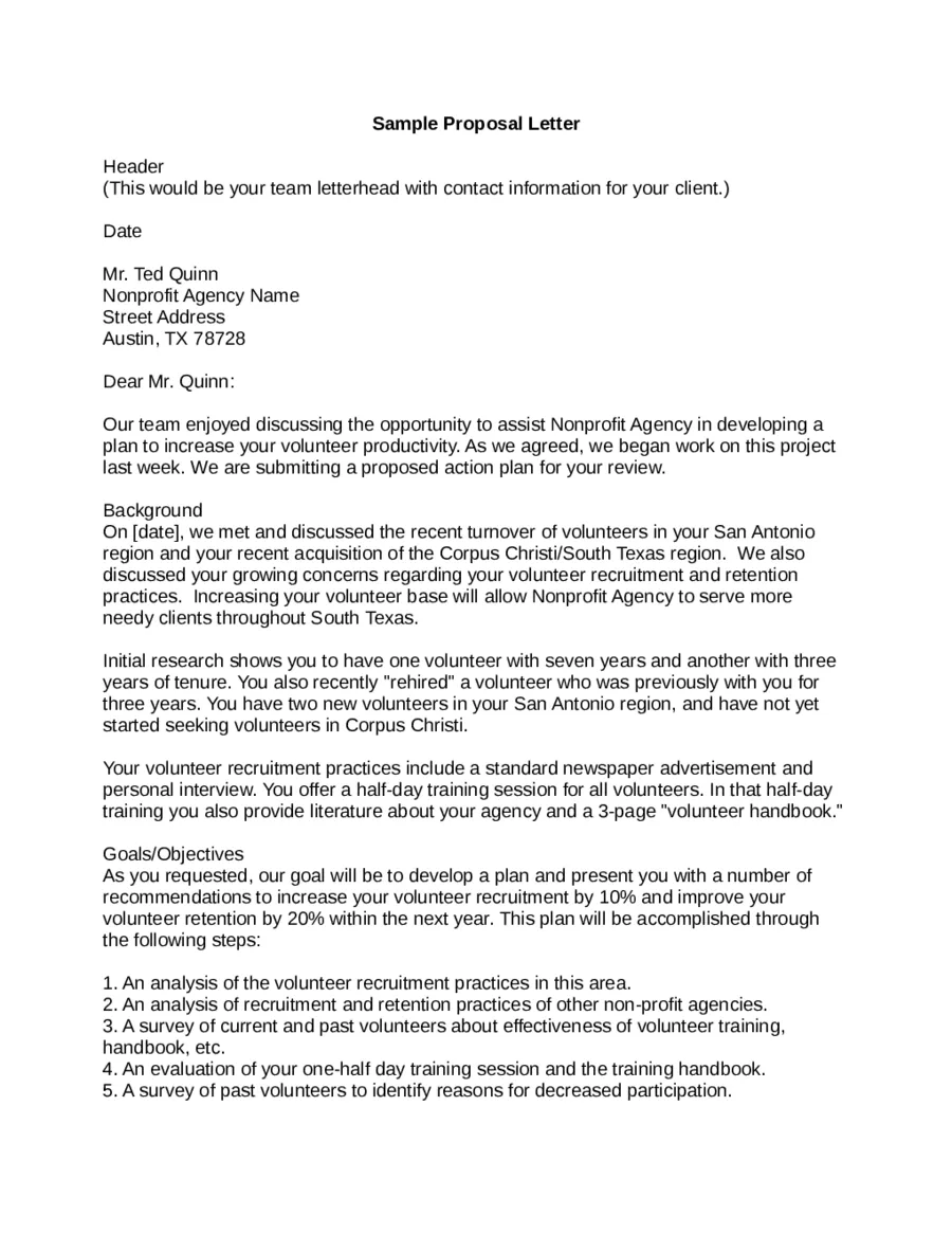 42755 budget proposal cover letter formatting