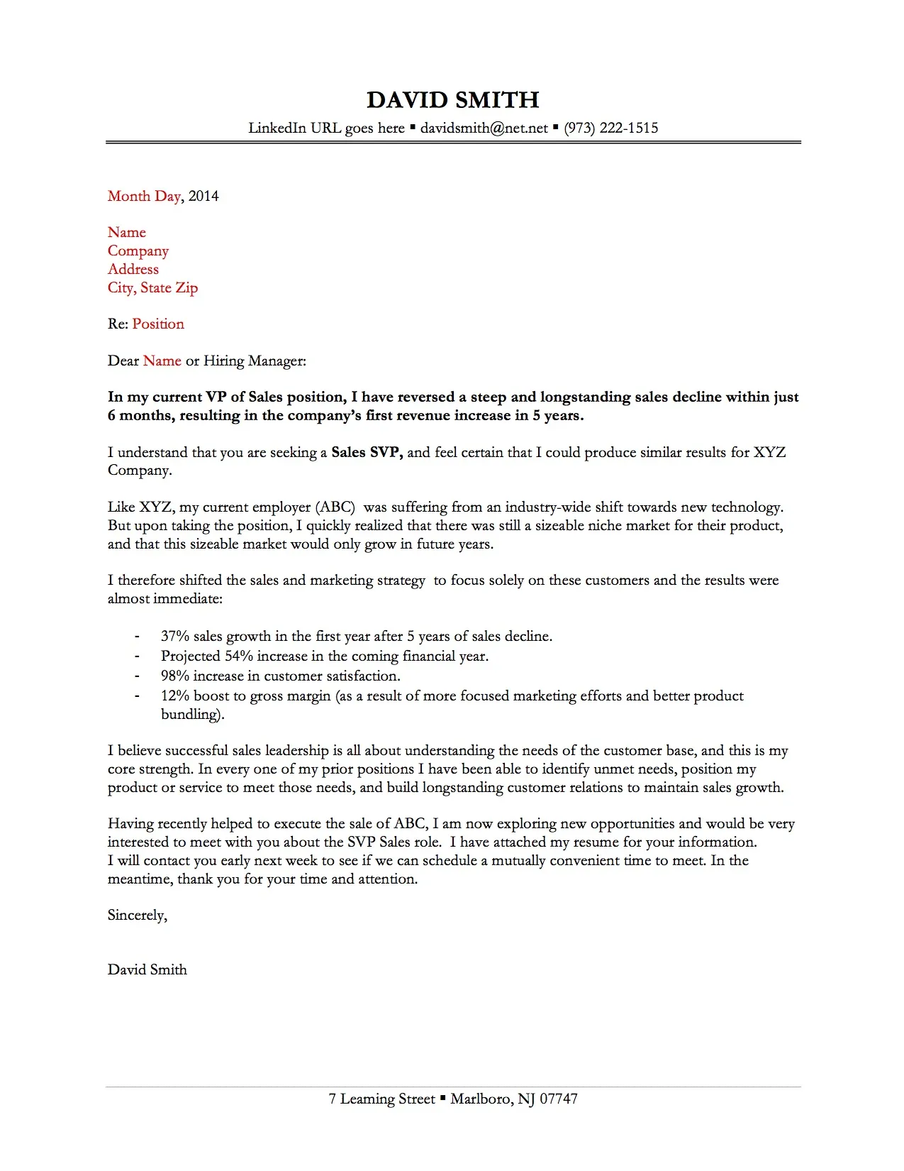 42759 targeted application cover letter