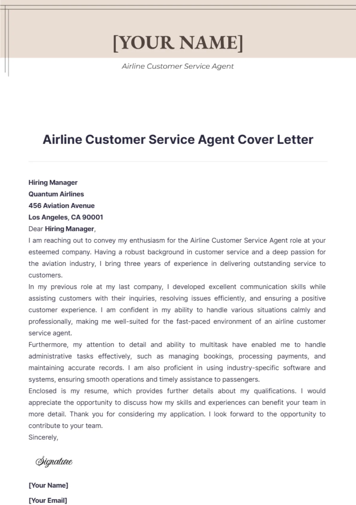 42772 cover letter tips