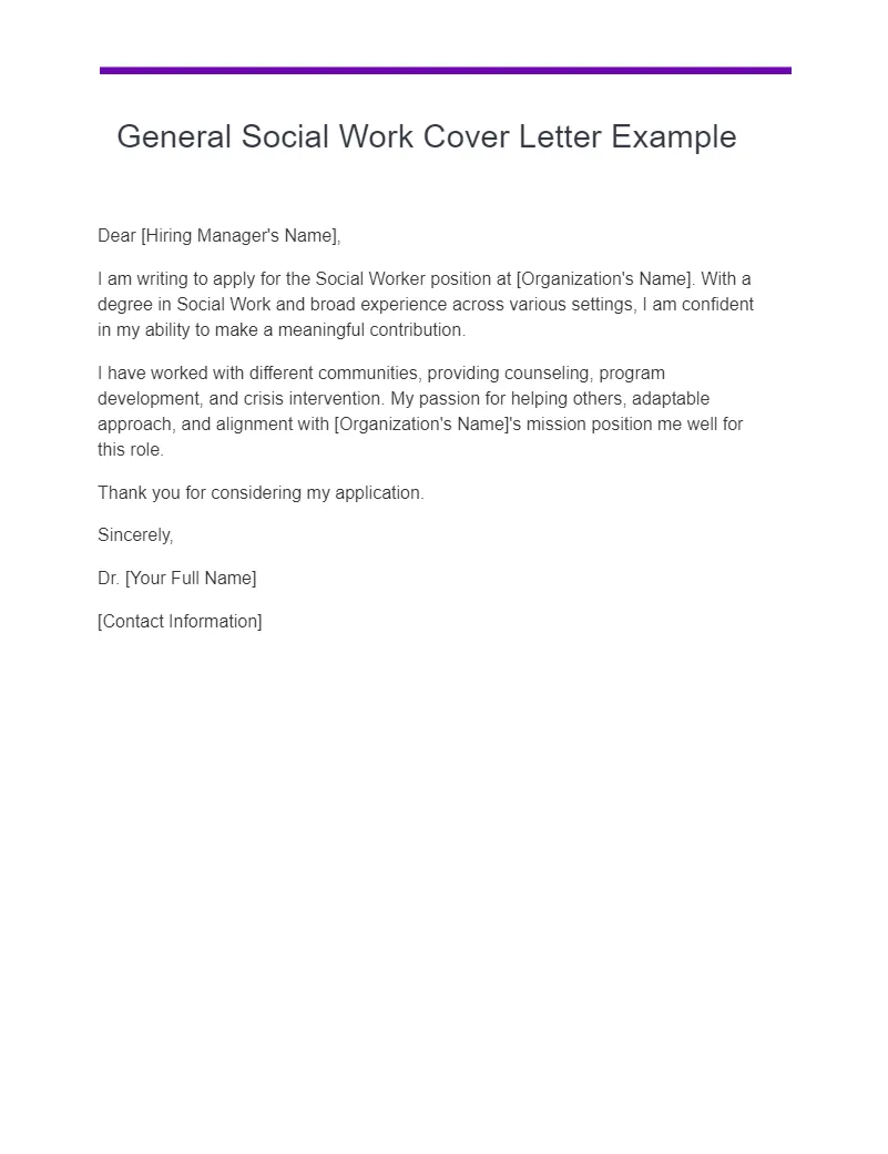 42775 social worker cover letter