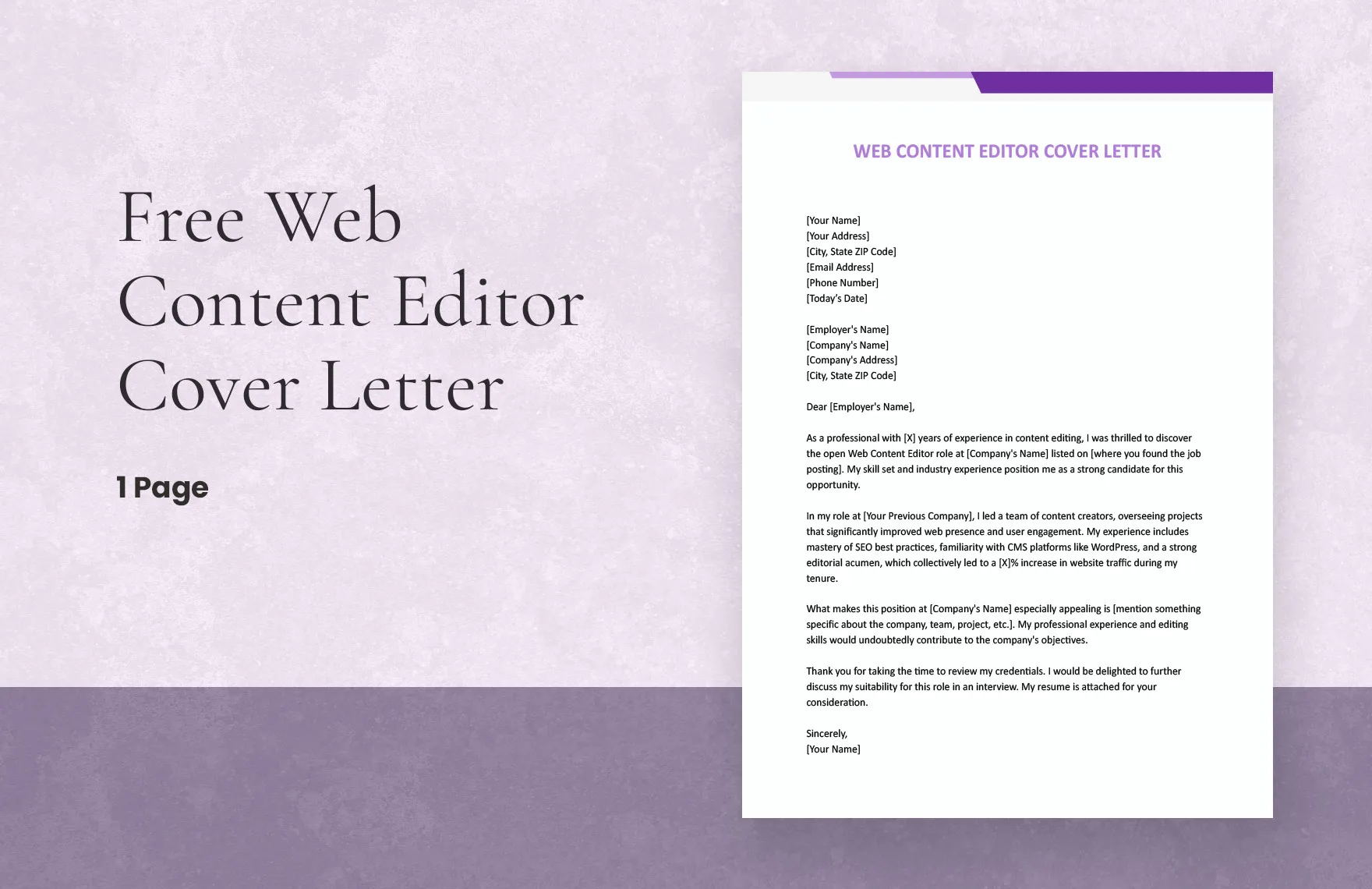 42784 content editor cover letter tips