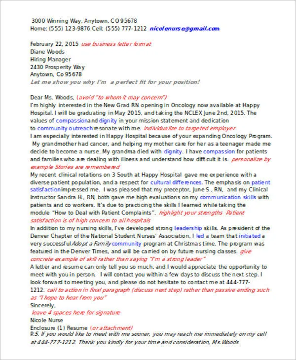 42786 nursing student preceptorship cover letter image2