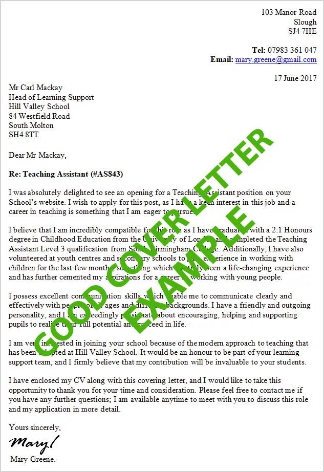 42798 proofreading cover letter