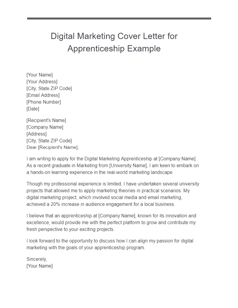 42804 digital marketing cover letter