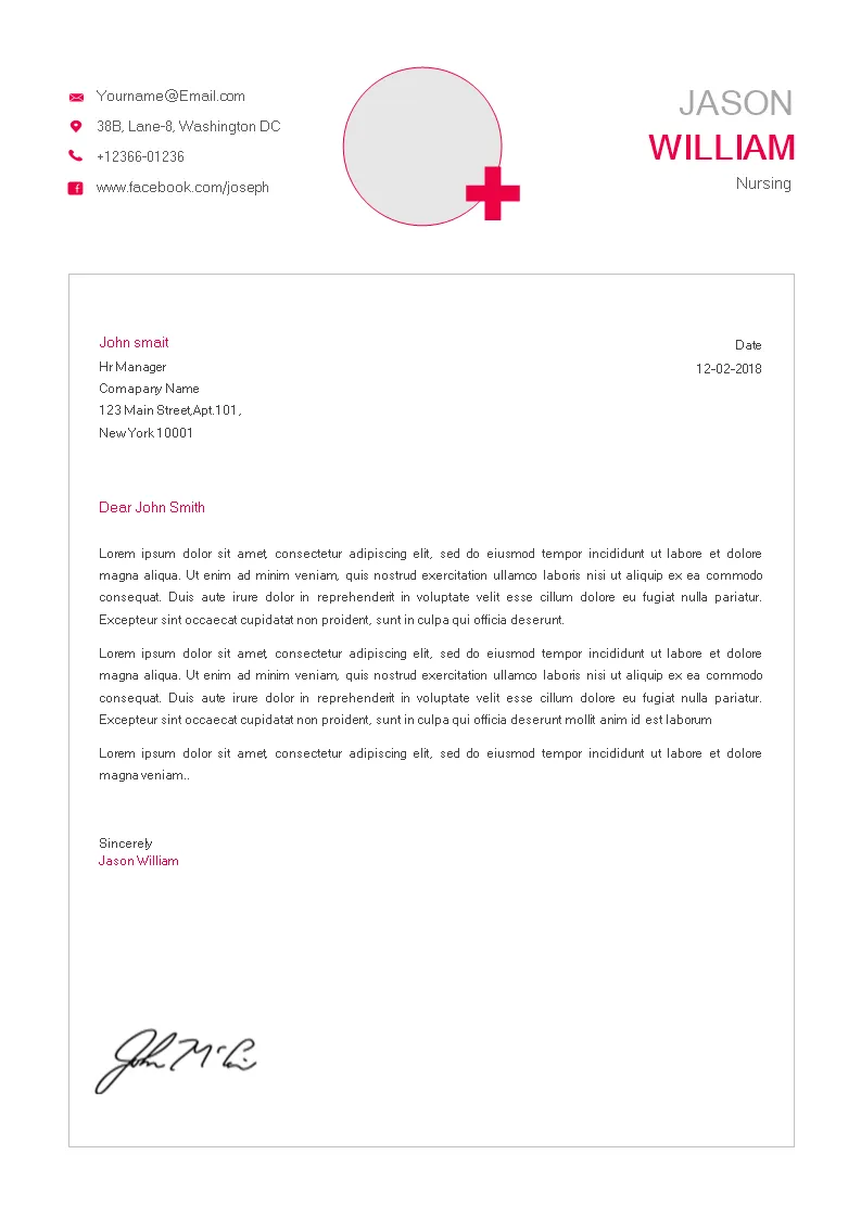 42807 nursing skills and experience