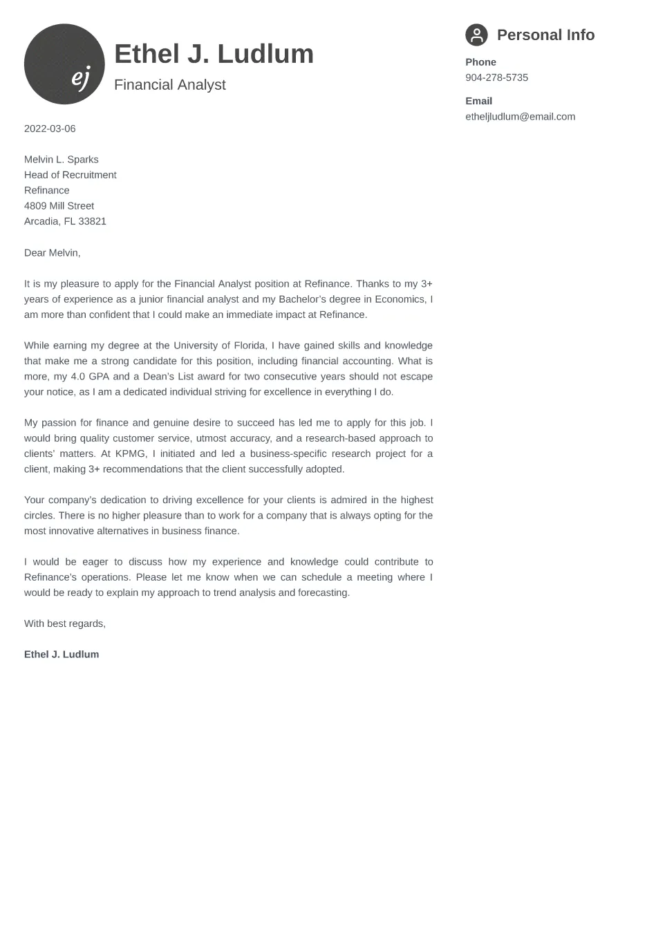 42813 cover letter mobile friendly